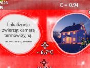 Badanie termograficzne, pomiar kamera termiczną, na podczerwień