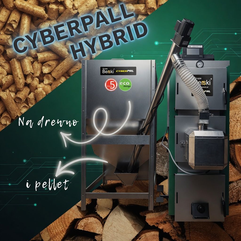 Kocioł Berski CyberPal Hybrid 25kW Wrocław - Zdjęcie 1