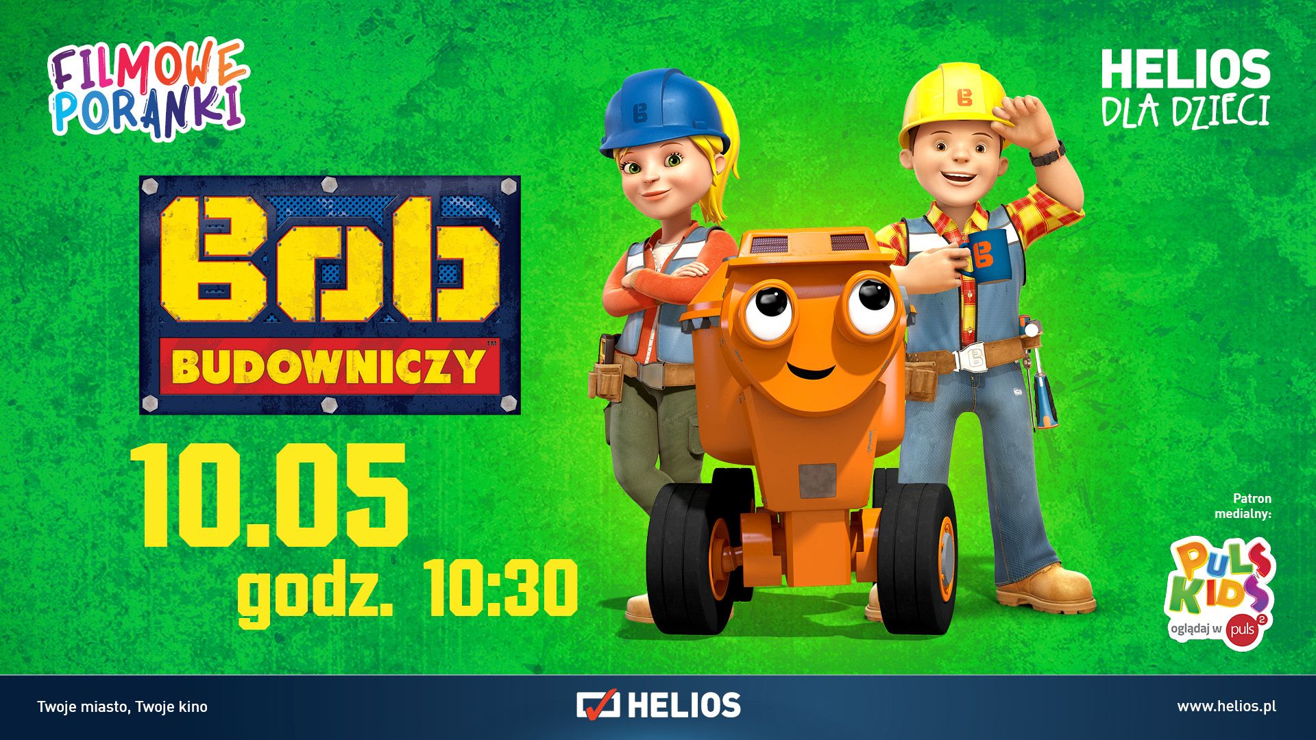 Filmowe Poranki Bob Budowniczy część 1 Wrocław - Zdjęcie 1