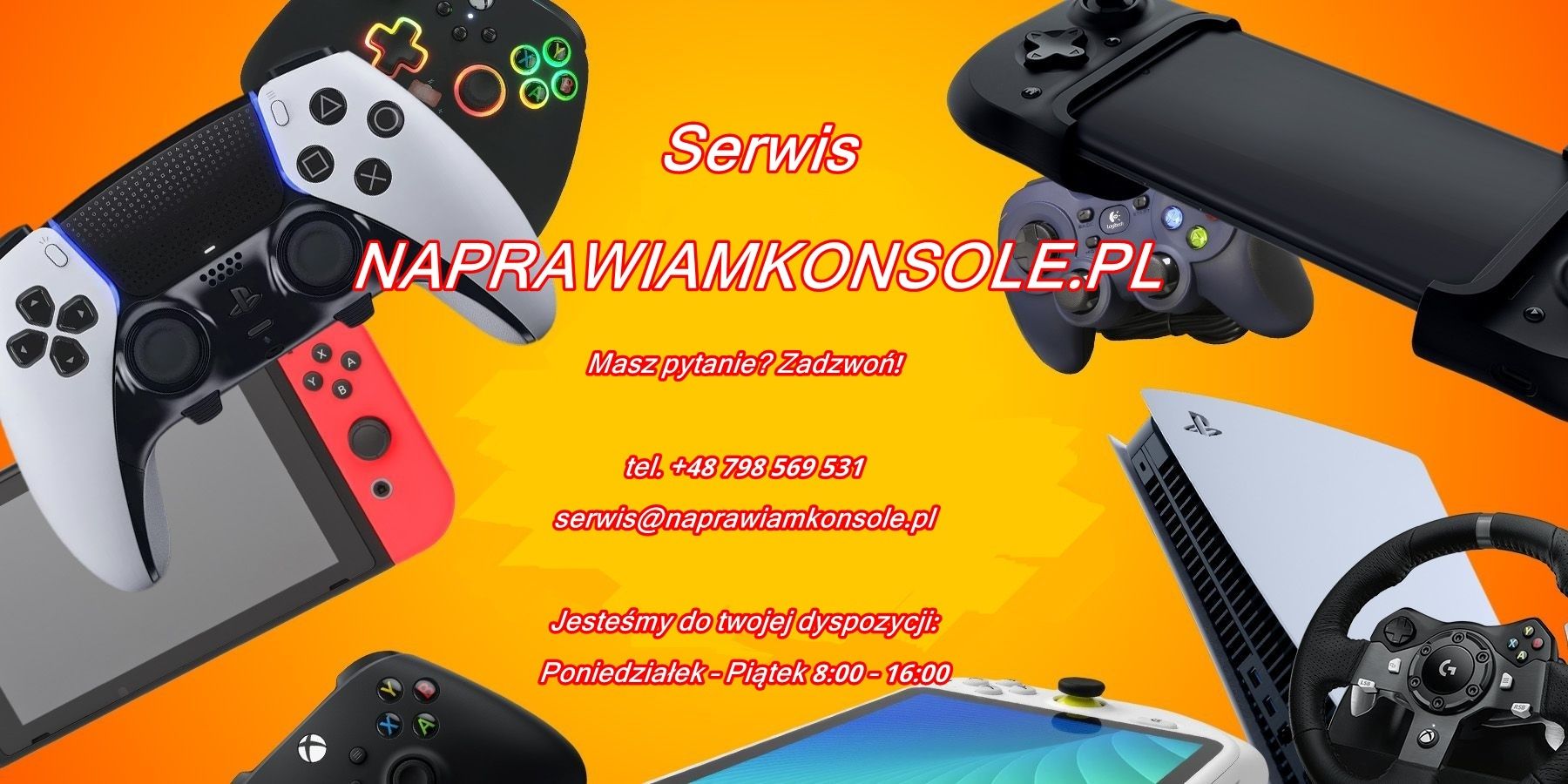 Serwis naprawiamkonsole.pl Wrocław - Zdjęcie 1