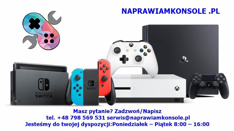 NaprawiamKonsole.pl – szybka i tania naprawa konsol Wrocław - Zdjęcie 1