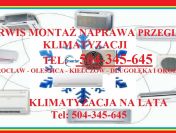 MONTAŻ KLIMATYZACJI KLIMATYZATORA podłączenie zamontowanie klimy split Wrocław