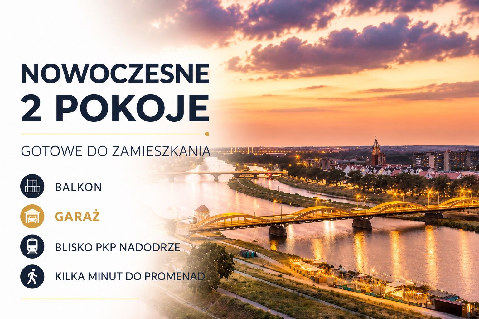 2pok, 40met, Okolice Łowieckiej BALKON/GARAŻ/WINDA (Wrocław) Wrocław - Nadodrze - Zdjęcie 1