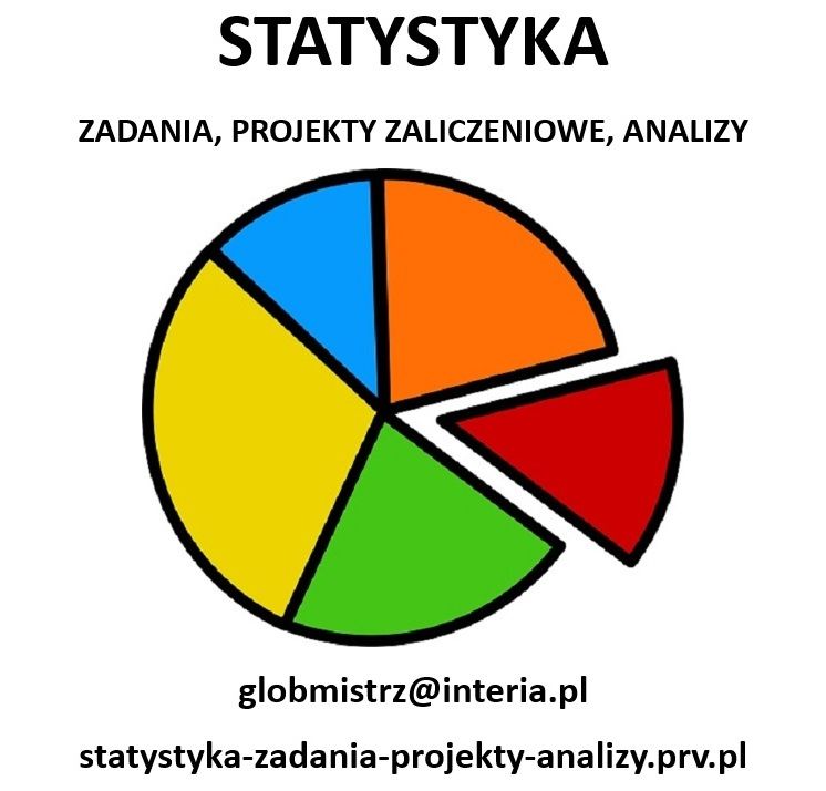 STATYSTYKA - ZADANIA, PROJEKTY ZALICZENIOWE, ANALIZY Wrocław - Zdjęcie 1