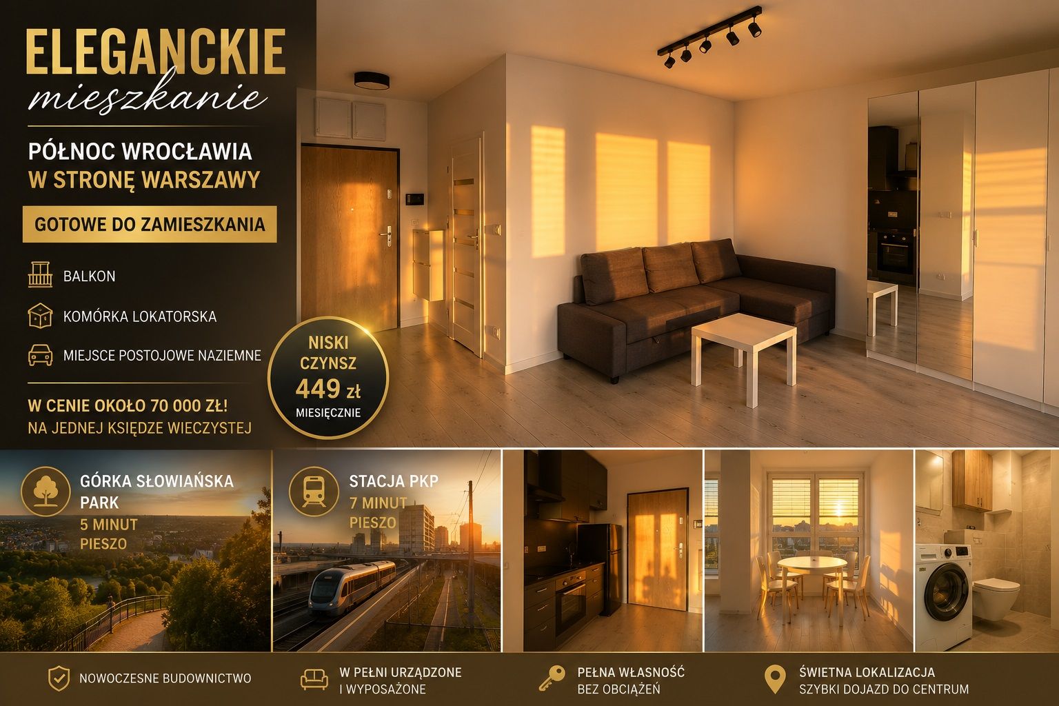1pok, 27met, Okolice Słowiańskiej BALKON/KOMÓRKA/MP (Wrocław) Wrocław - Śródmieście - Nadodrze - Zdjęcie 1