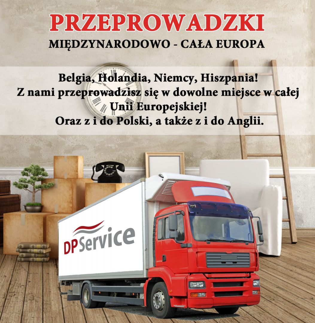 Międzynarodowe przeprowadzki, transport towarowy Wrocław - Zdjęcie 1
