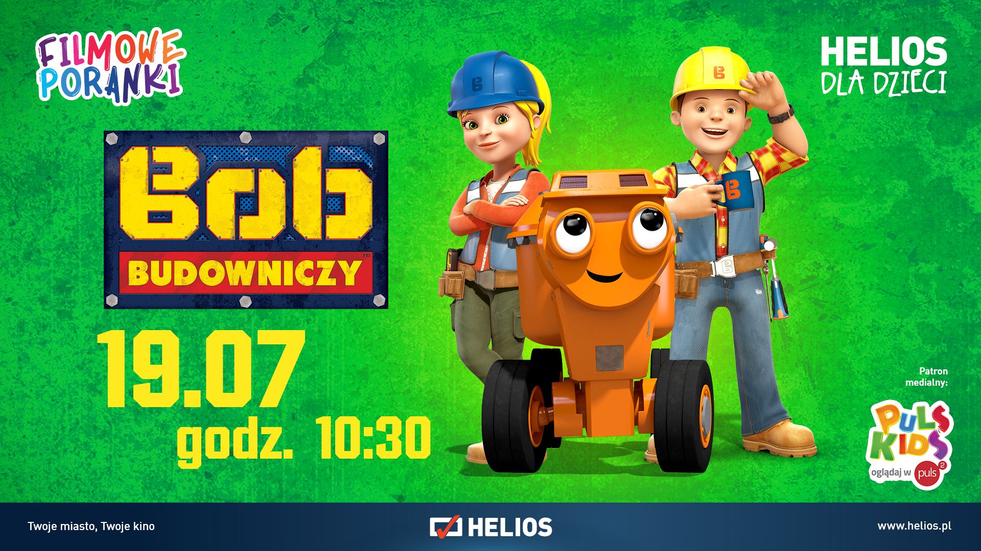 Filmowe Poranki Bob Budowniczy część 3 Wrocław - Zdjęcie 1