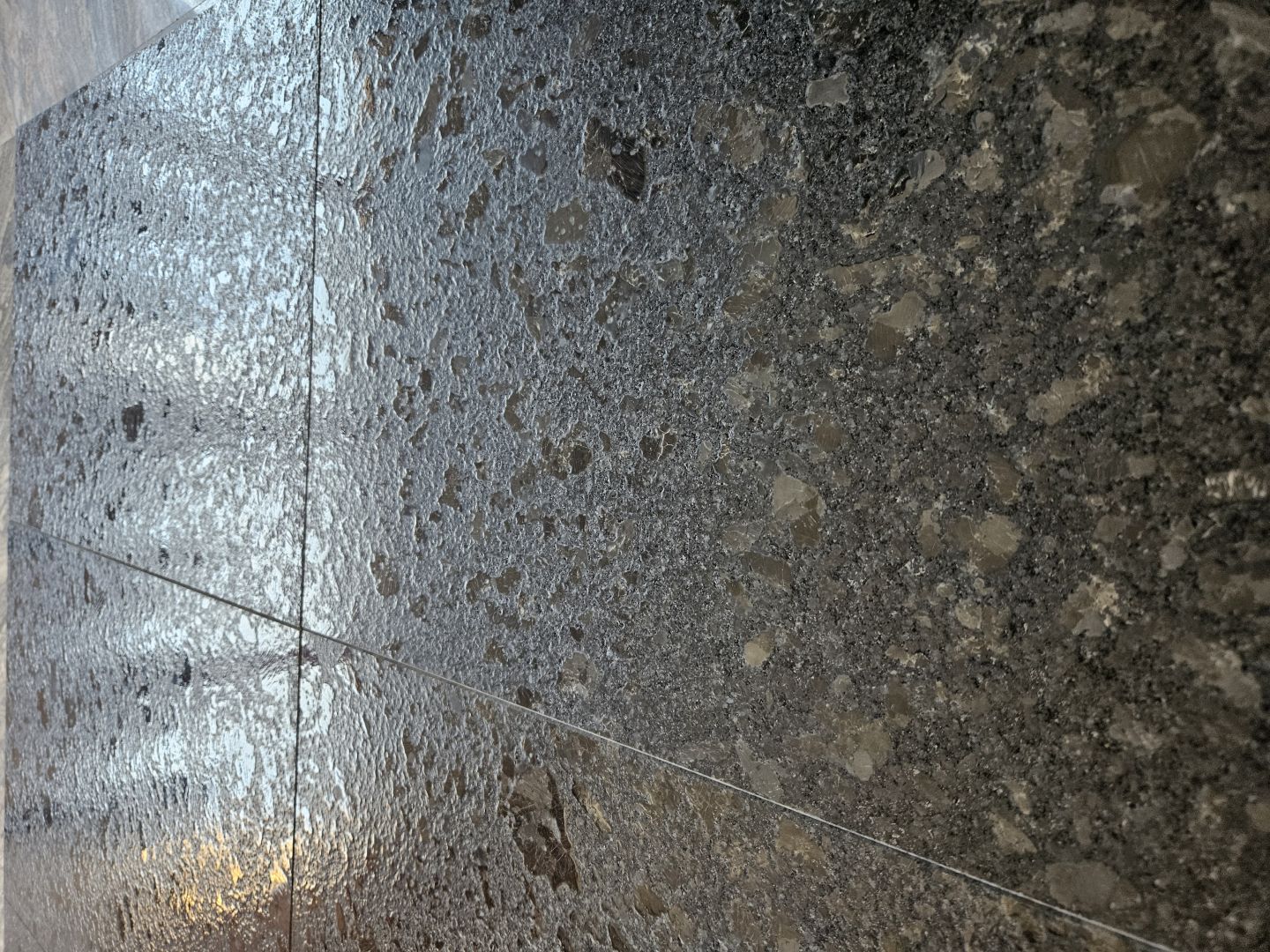 Płytki granitowe STEEL GREY 60x40x1cm leater / lapatura  - Zdjęcie 1