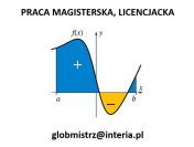 MATEMATYKA - PRACA MAGISTERSKA, LICENCJACKA - PISANIE PRAC