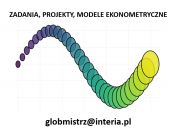 EKONOMETRIA - ZADANIA, PROJEKTY, MODELE EKONOMETRYCZNE