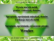 wywóz mebli z mieszkań,tel 607-698-310,utylizacja,Wrocław,opróżnianie mieszkań