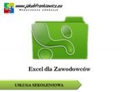 KURS Excel dla zawodowców (E-learning) już od 77zł/os