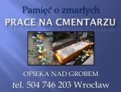 Rama drewniana na grób, tel 504-746-203, pomnik tymczasowy, obramowanie z drewna