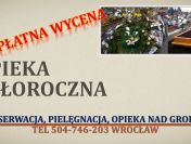 Obejma na grób z montażem, opaska na grób tymczasowy, Wrocław, cena