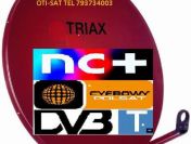 Brzeg Grodków Nysa montaż anten satelitarnych tv tel 793734003