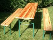 Komplety piwne , ławostoły - wynajem