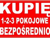 BEZPOŚREDNIO KUPIĘ MIESZKANIE 1, 2 lub 3 - POKOJOWE / TEL. 516 644 388 / WROCŁAW