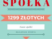 Sprzedam spółkę 1299 zł