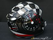 Artystyczne malowanie aerografem (airbrush) kasków motocyklowych - Aerografit.pl
