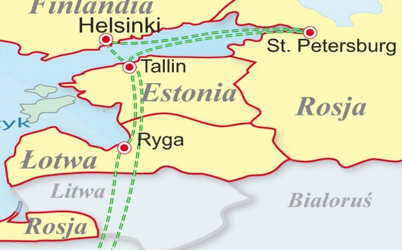 Łotwa - Estonia - Finlandia - Rosja - Rejs Do Petersburga  - Zdjęcie 1
