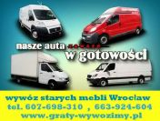 wywóz starych mebli Wrocław,opróżnianie mieszkań,piwnic,garaży