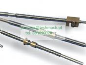 Śruba wzdłużna do frezarki FWD32, śruba posuwu wzdłużnego
